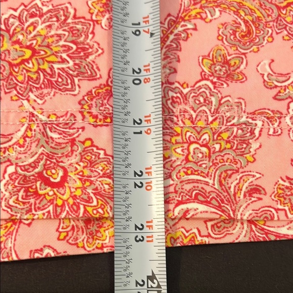 Lands End Plus Size Pink Floral Skirt, Size 20W - Picture 4 of 8